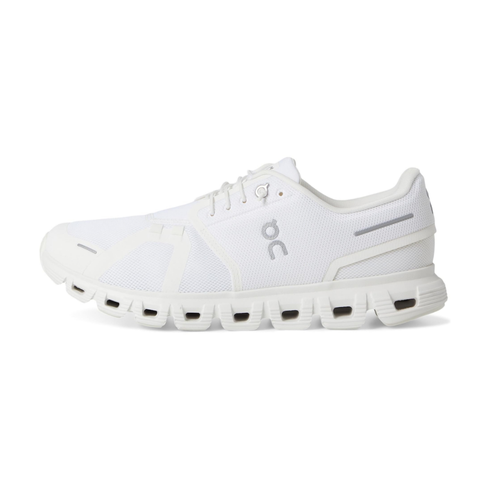 온 러닝 클라우드 6 남성 운동화 런닝화 White/White - 상품 이미지