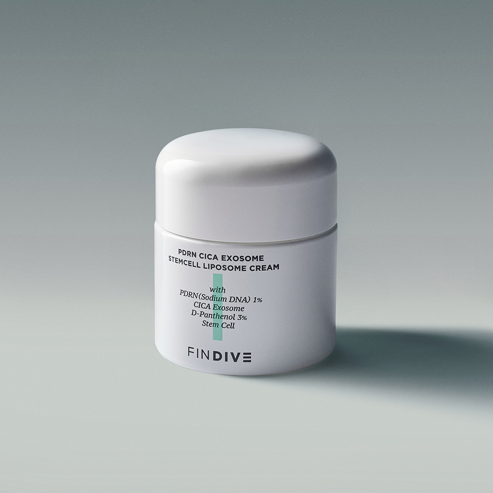 파인다이브 PDRN 시카 엑소좀 스템셀 리포좀 크림 50ml - 상품 이미지