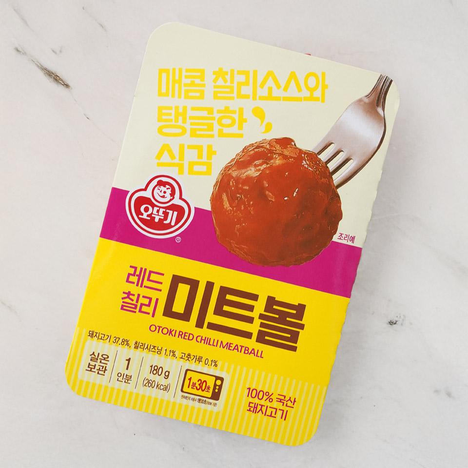 메가마트 오뚜기 레드칠리 미트볼 180g - 상세 이미지 2