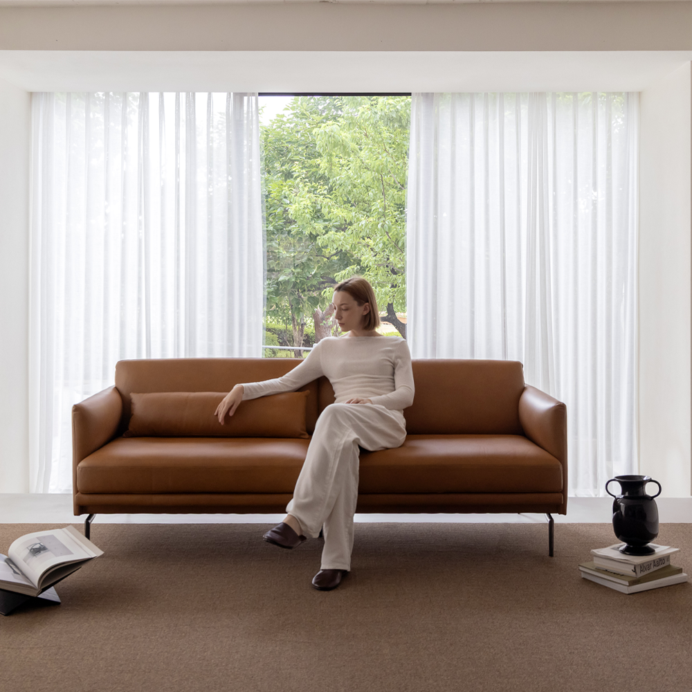 반트 세렌딥 이태리천연가죽 3인소파