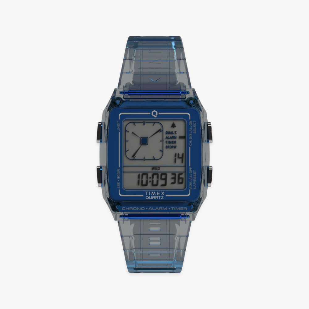 타이맥스 Q TIMEX LCA 디지털 아날로그 전자시계 35mm TW2W45100