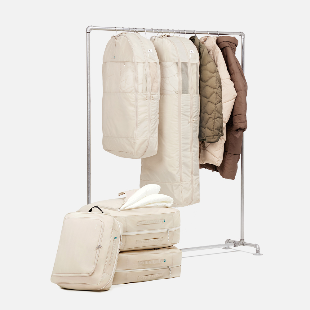 브랜든 아우터 압축 파우치 M+L 세트