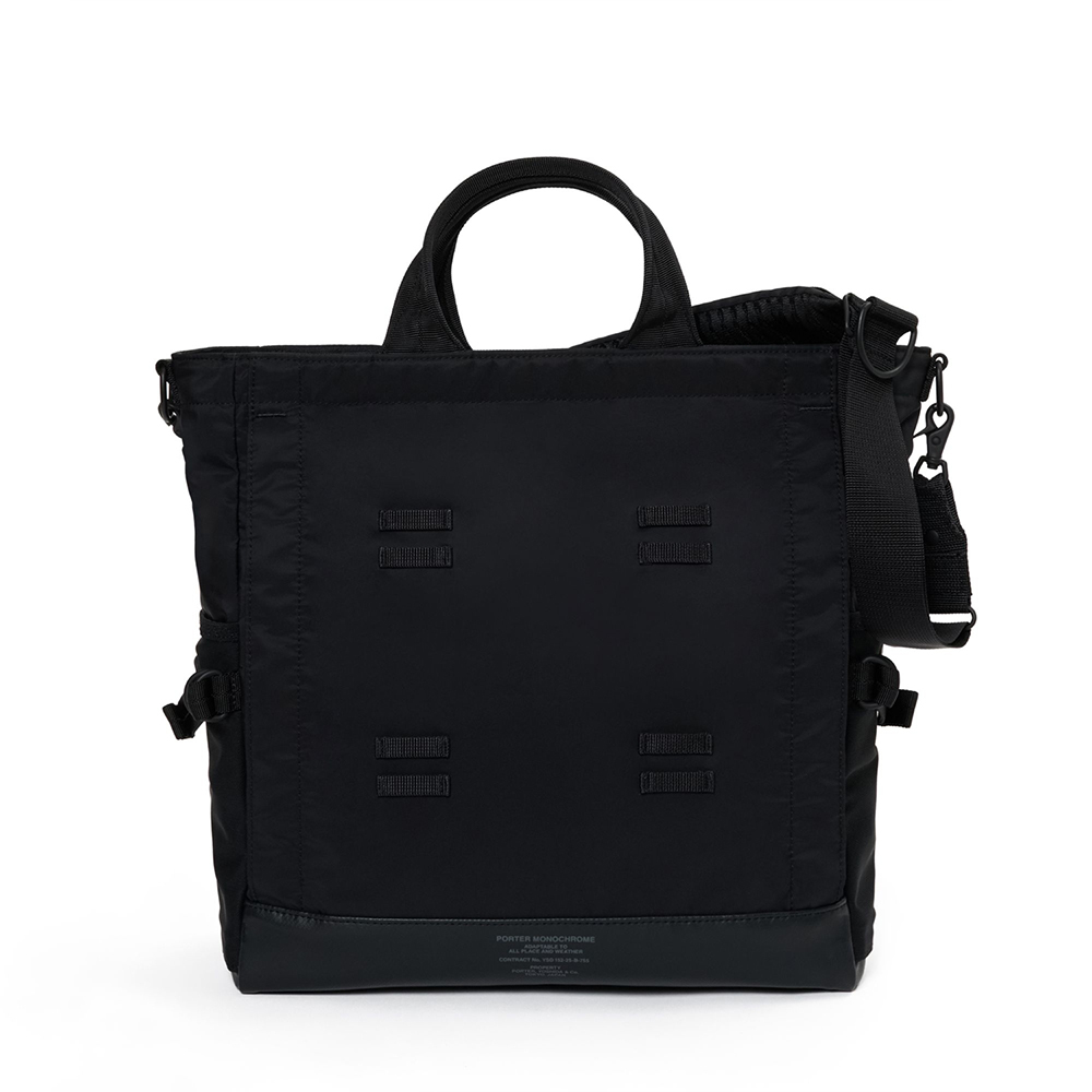 요시다포터 x MONOCHROME 토트백 2WAY TOTE BAG 숄더백 755-19848 - 상세 이미지 2