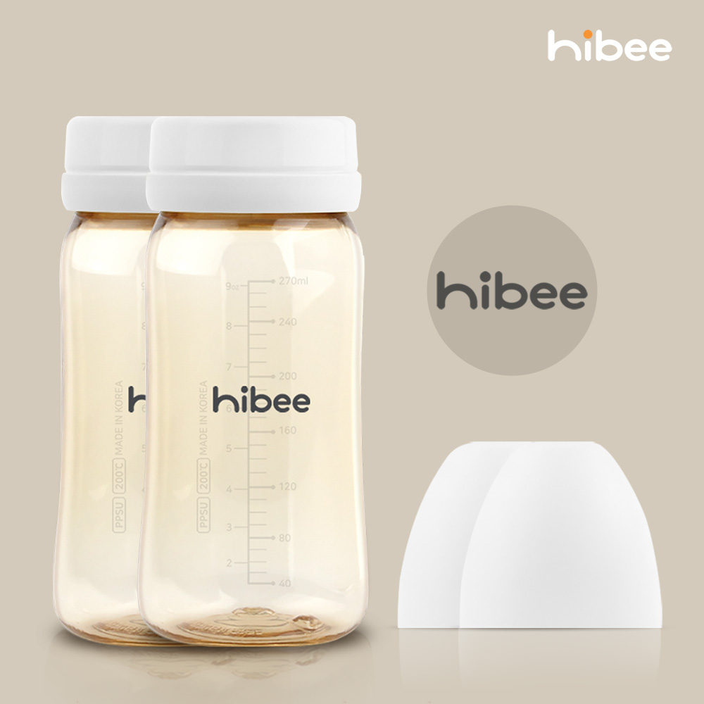 하이비 PPSU 에잇벤트 배앓이방지 젖병 270ml 노꼭지 트윈팩 - 상세 이미지 2