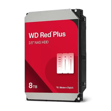 웨스턴디지탈 Western Digital WD RED Plus 5640/256M 8TB WD80EFPX