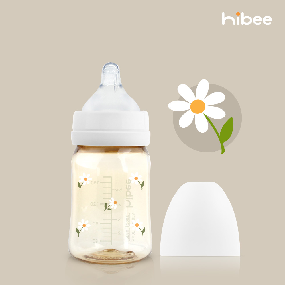 하이비 PPSU 에잇벤트 배앓이방지 젖병 170ml 봄에디션 데이지 - 상세 이미지 2