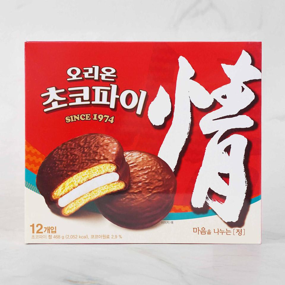 메가마트 오리온 초코파이 12입  468g - 상품 이미지