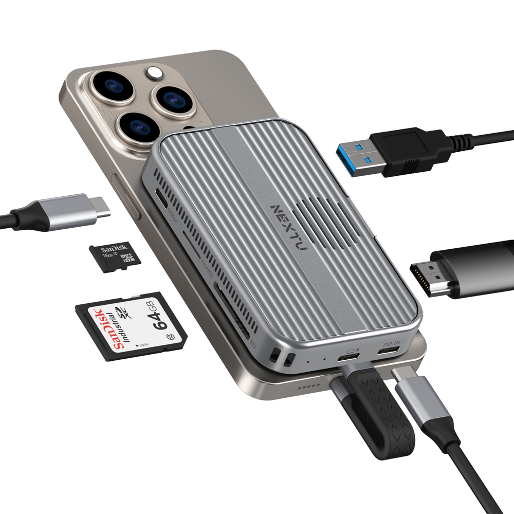 넥스트유 맥세이프 NVME M.2 SSD USB 3.2 외장 케이스