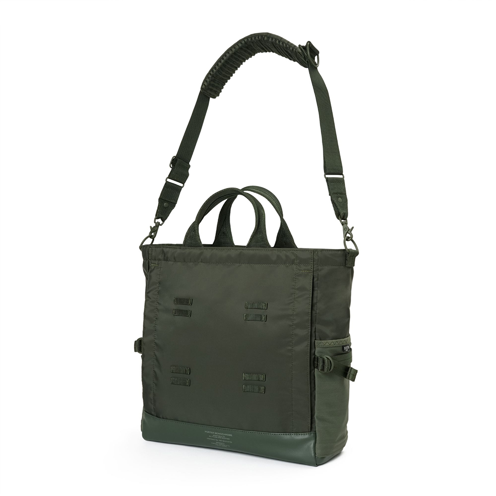 요시다포터 x MONOCHROME 토트백 2WAY TOTE BAG 숄더백 755-19848 - 상세 이미지 3