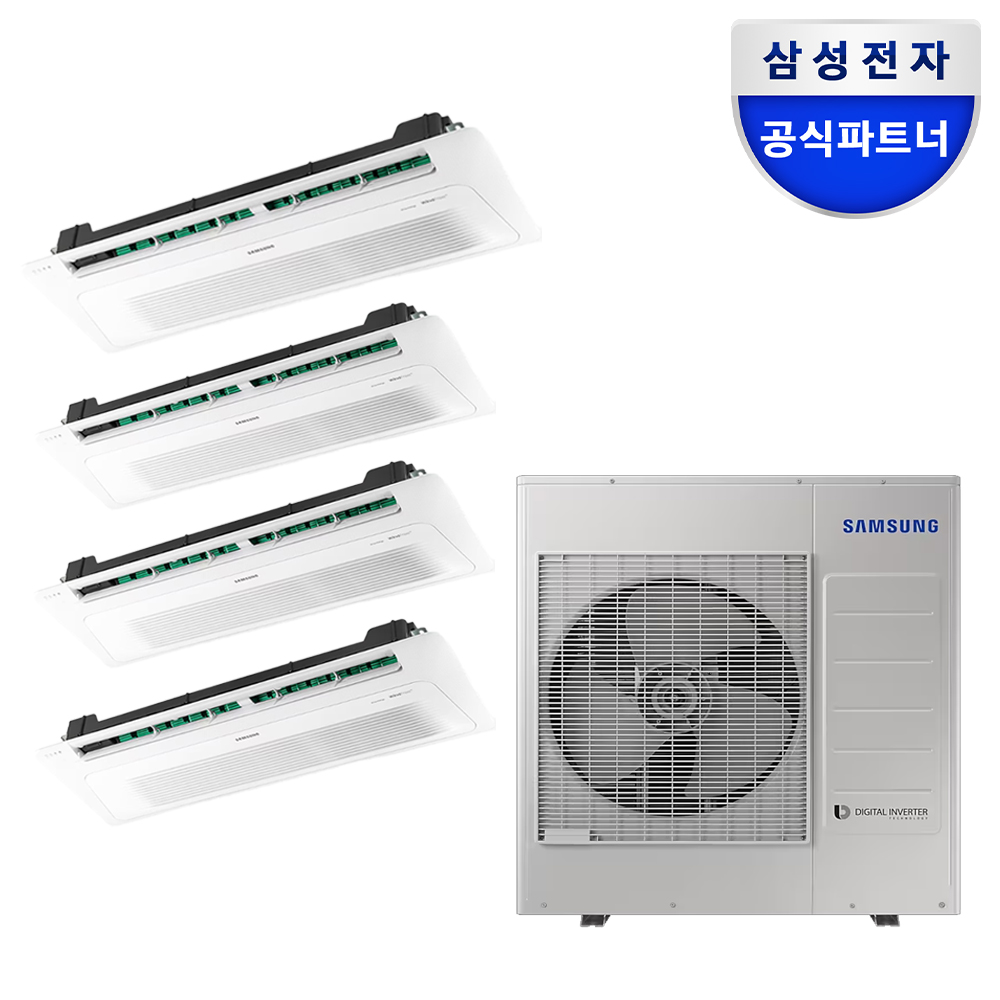 삼성 무풍 Wi-Fi 시스템 에어컨 전국 기본설치비포함 천정형 4실, 121.9㎡, 다배관