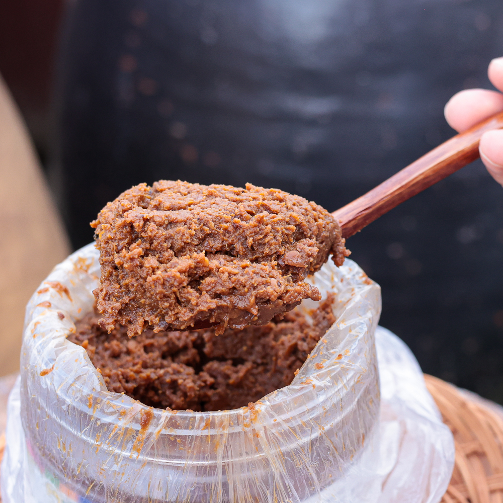국산콩 촌된장 한식 시골 집 된장 순창 허씨전통식품 김옥희할머니 1kg, 1개 - 상세 이미지 4