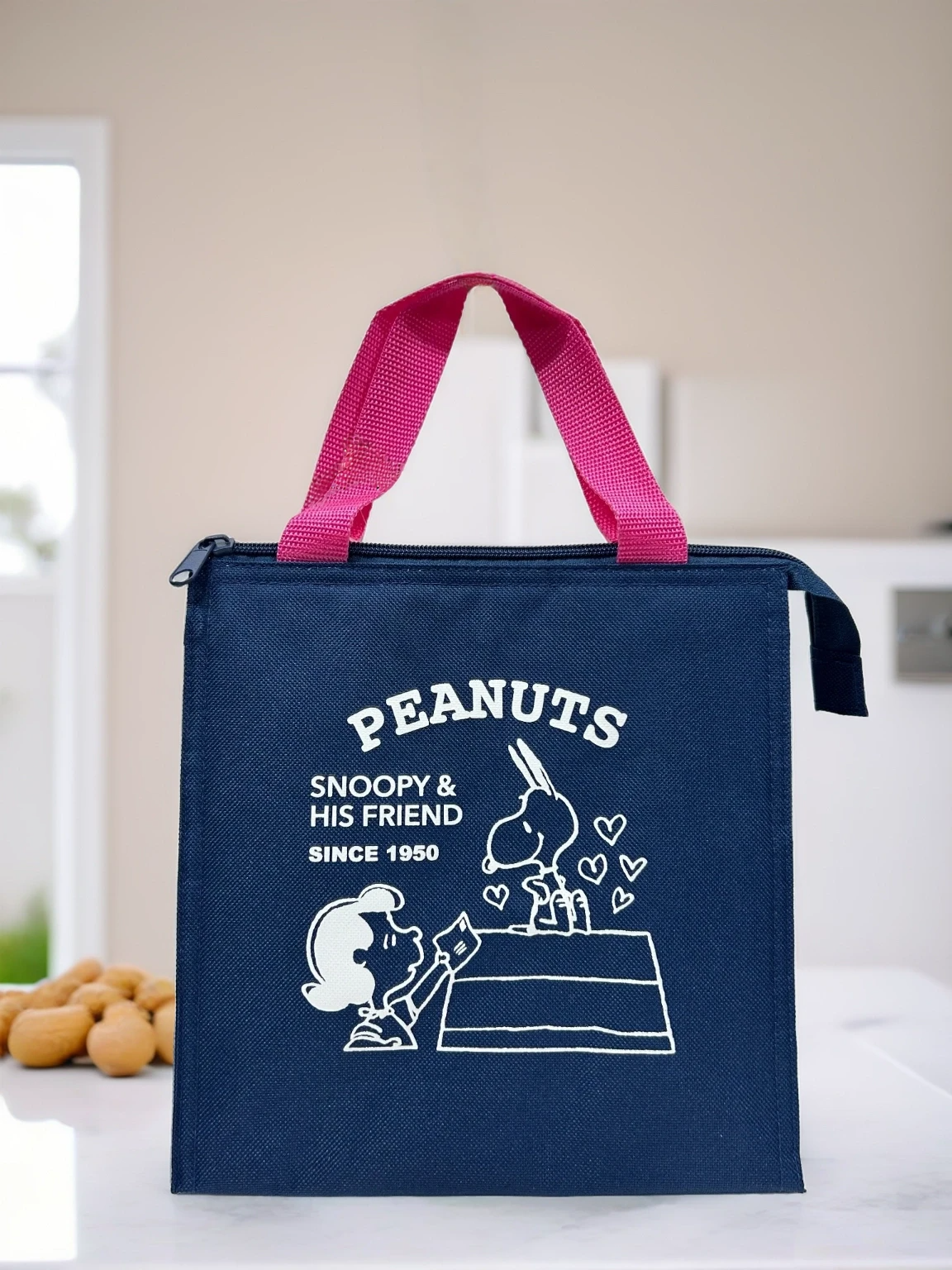 [PEANUTS] 귀여운 스누피 보냉 런치백 4컬러 - 상세 이미지 4