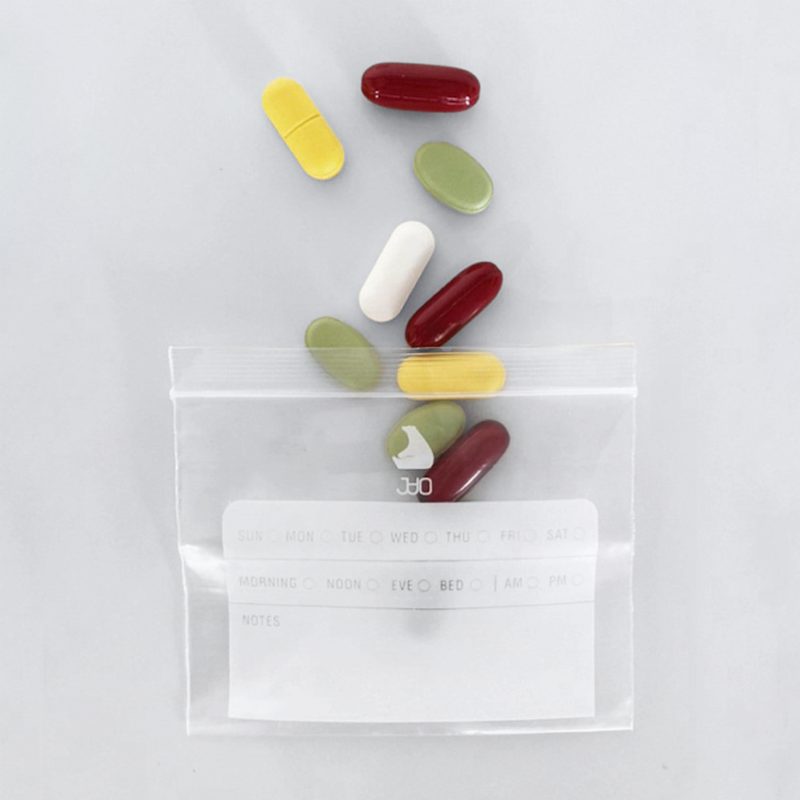 잠백이 알약 지퍼백 pill bag 100매입