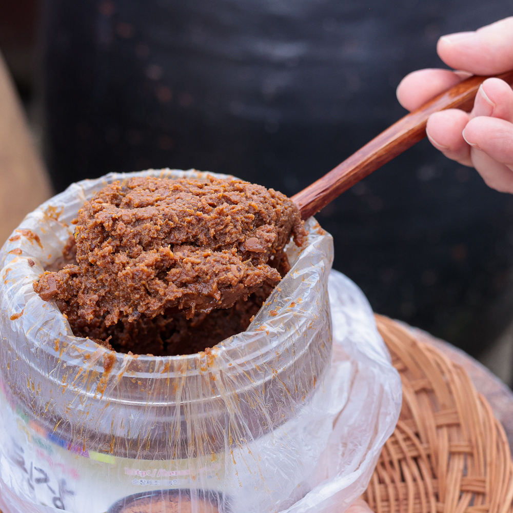 국산콩 촌된장 한식 시골 집 된장 순창 허씨전통식품 김옥희할머니 1kg, 1개 - 상세 이미지 5