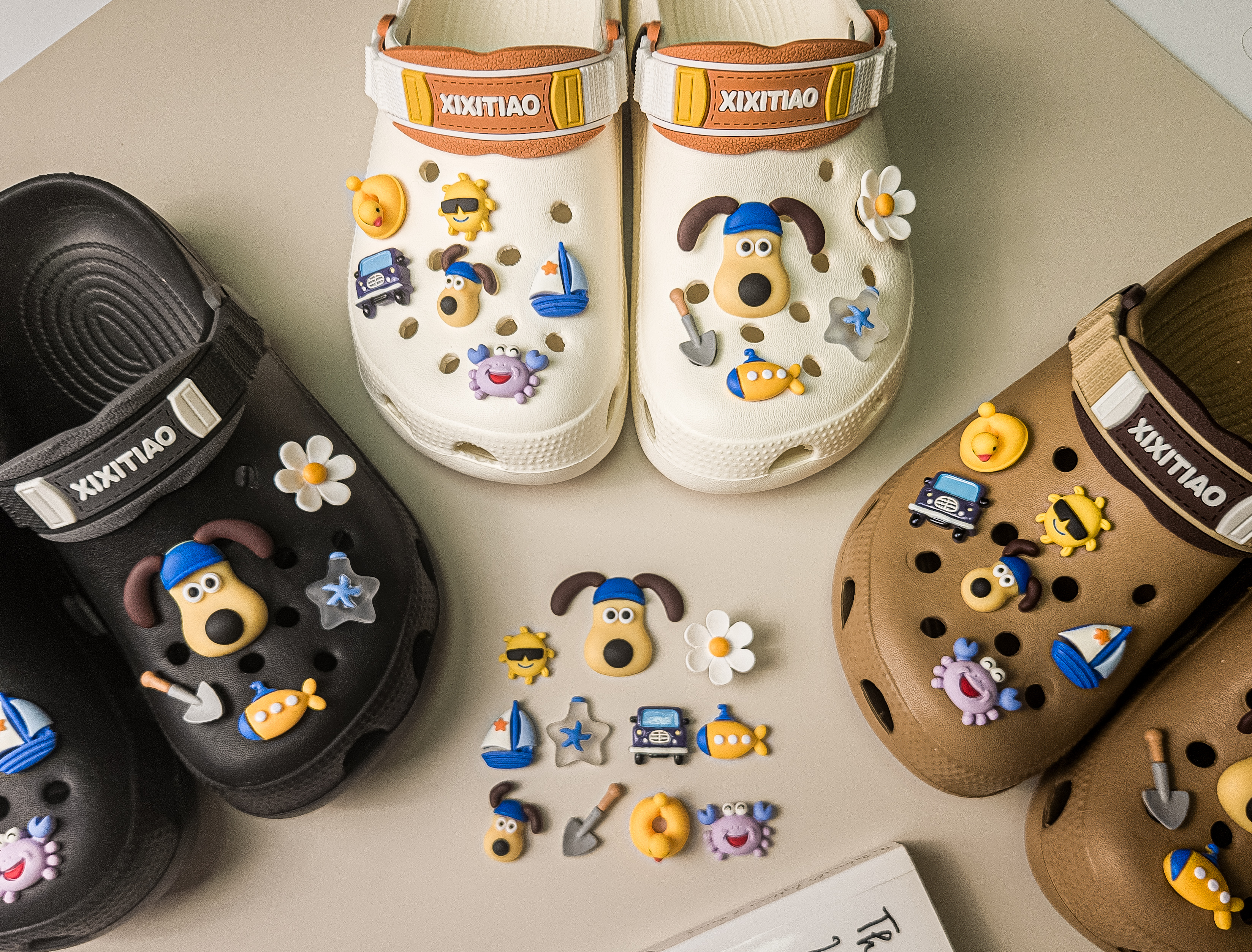 크록스 지비츠 세트 그로밋 자비츠 야구 테니스 캠핑 즈비츠 지비추 신발꾸미기