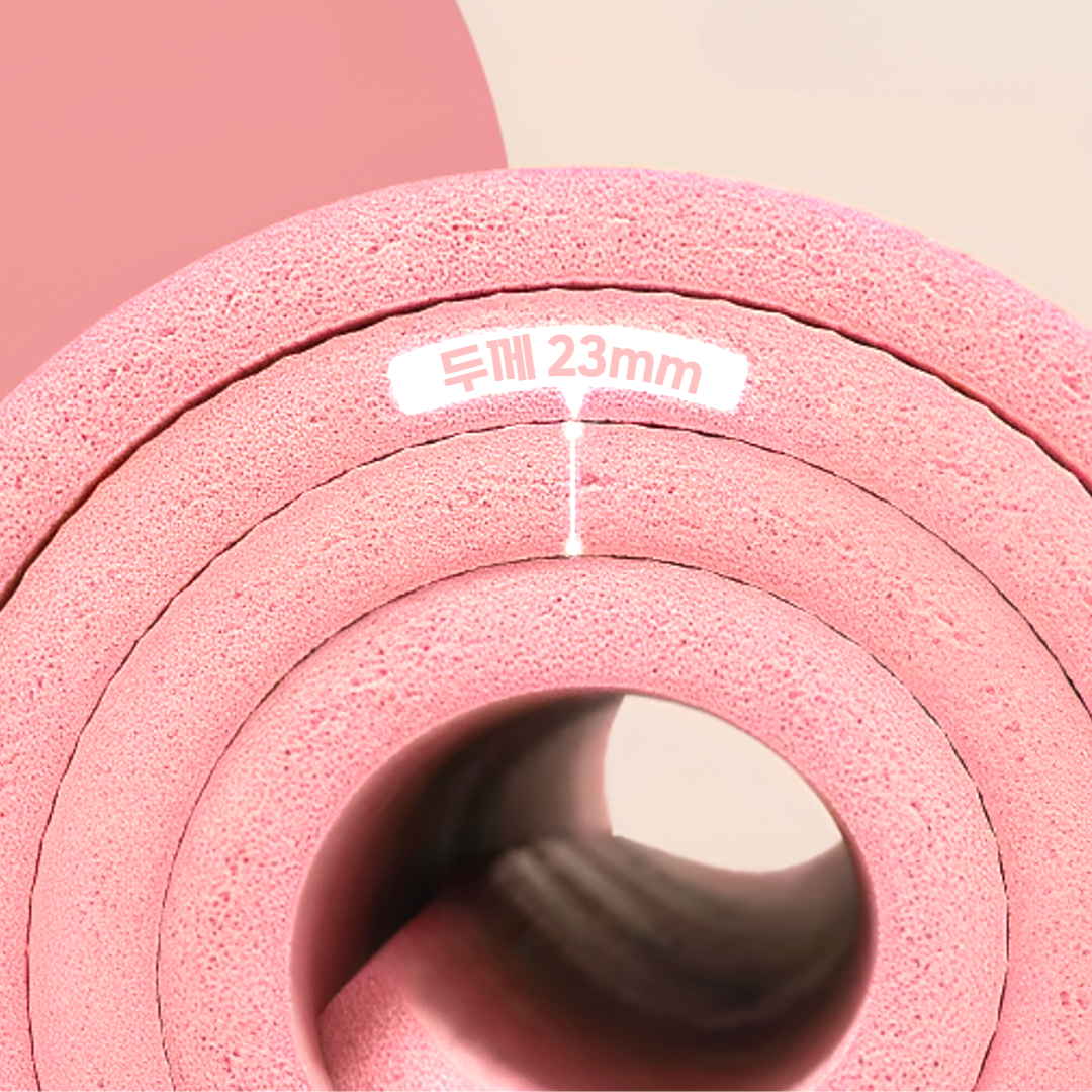 [와이드형] 요가매트 NBR 20mm 두꺼운 운동매트 이미지 8