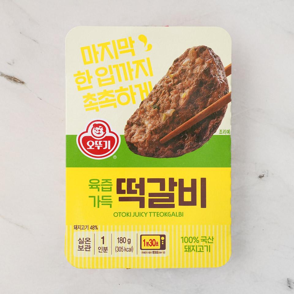 메가마트 오뚜기 육즙가득 떡갈비 180g - 메인 이미지