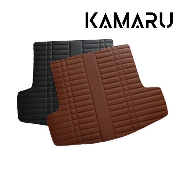 카마루 가죽 트렁크매트
