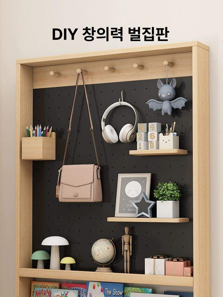 까꿍선반 초슬림 문뒤 틈새 수납 수납장 선반 다용도 벽면 주방 원목 40x178x10 - 상세 이미지 4