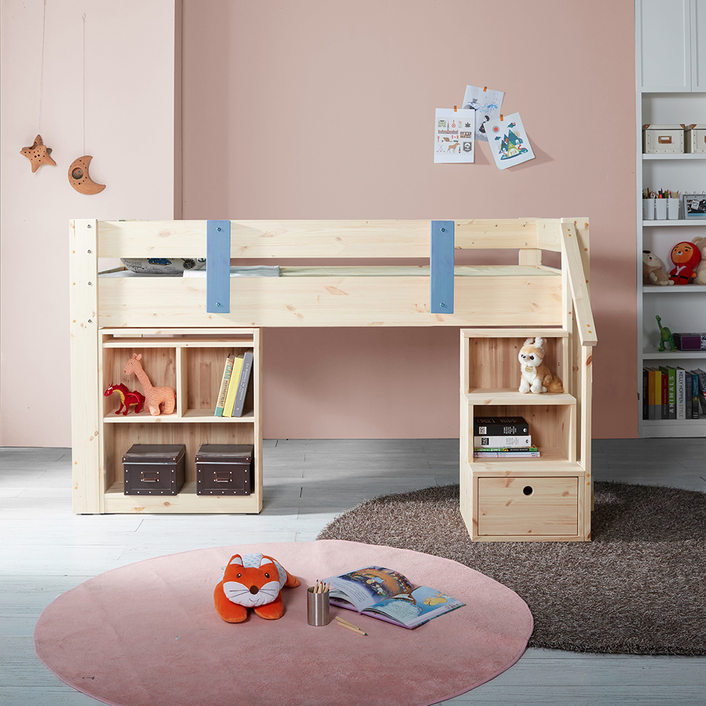 동서가구 아이빌드 원목 벙커침대 (매트리스포함) DFS909235 - 상품 이미지