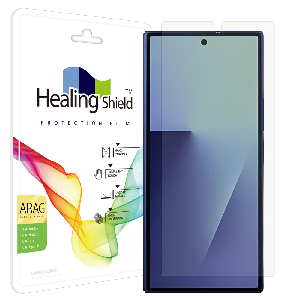 갤럭시시리즈 ARAG 고화질 저반사 액정보호필름 갤럭시 Z폴드7, 1매입