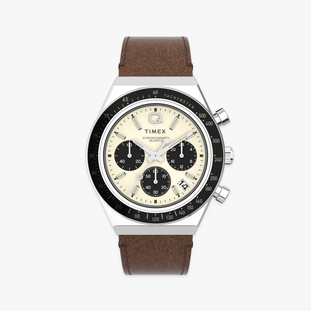 타이맥스 Q TIMEX 크로노그래프 브라운 스포츠워치 40mm TW2V42800