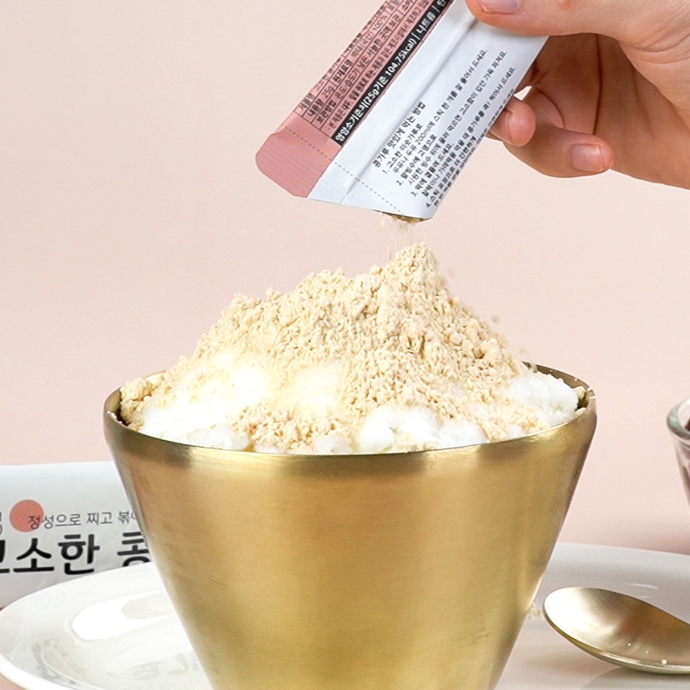 싸리재 볶음 인절미가루 콩물가루 콩국수 팥빙수 국산 볶은 고소한 콩가루 2.5kg, 1개 - 상세 이미지 4