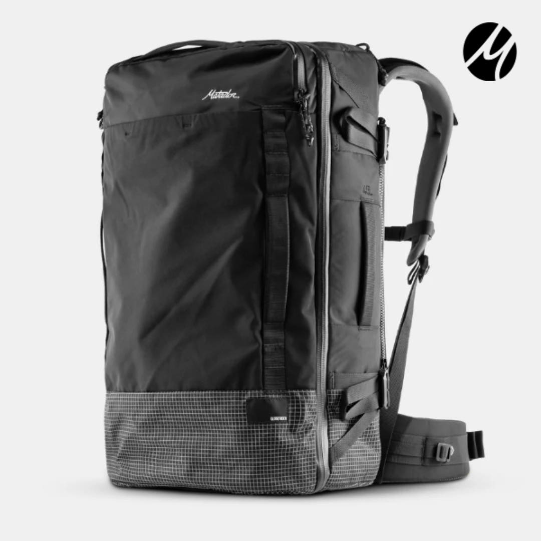 마타도르 글로브라이더 트래블 백팩 45L, 블랙 - 상품 이미지