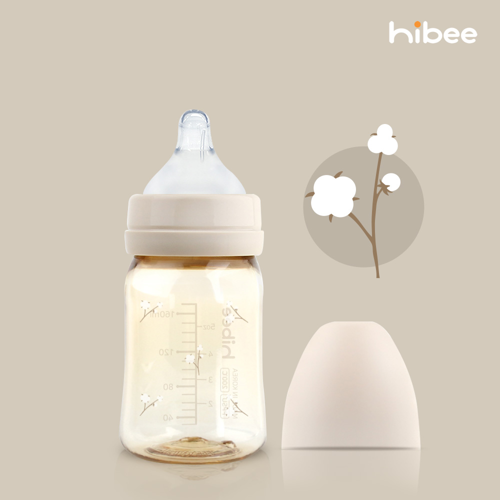 하이비 PPSU 에잇벤트 배앓이방지 젖병 170ml 목화 - 상품 이미지