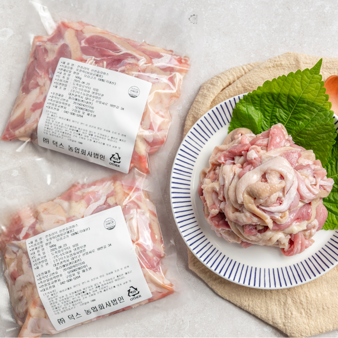 [덕스] HACCP 컨츄리덕 생오리고기 500g, 3개 - 상세 이미지 3