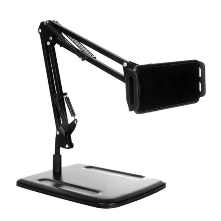 탁상용 핸드폰 태블릿 스탠드 거치대 침대 스탠드 탭 아이패드 pc 휴대용 탭 홀더 갤럭시탭 - 상품 이미지