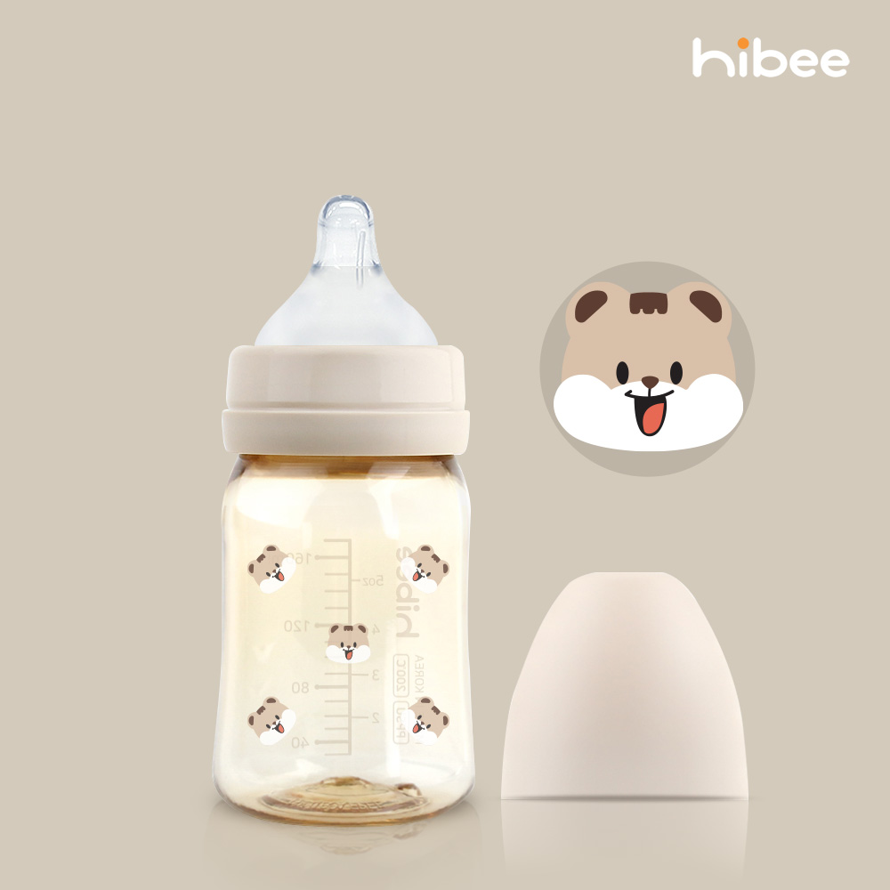 하이비 PPSU 에잇벤트 배앓이방지 젖병 170ml 다람이 - 상품 이미지