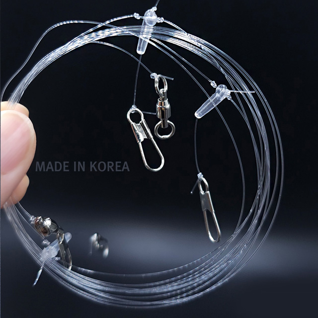 루어베스트 볼베어링 한치 채비 꼬임방지 2단 이카메탈 다단 - 상세 이미지 2