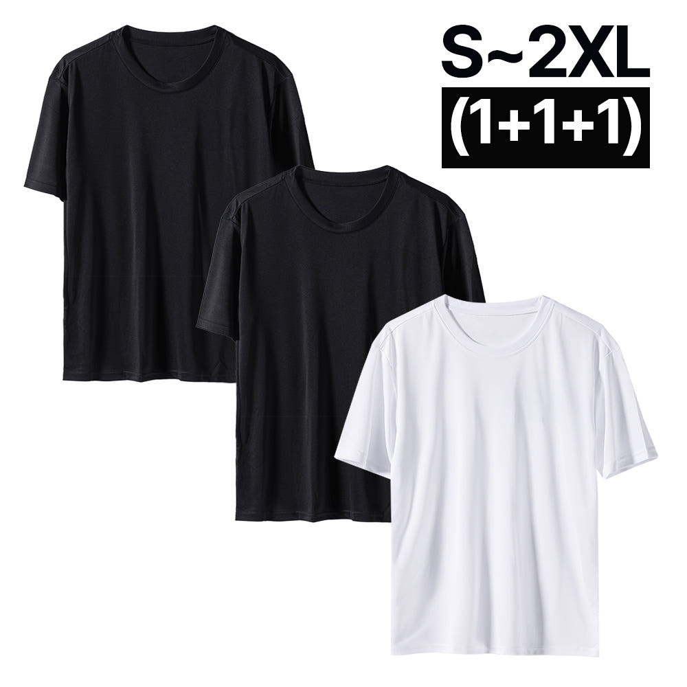 3장세트 기능성 드라이 쿨론 쿨티 쿨링 무지 반팔 티셔츠 가격 비교 이그잼플 스토어 3장세트 기능성 드라이 쿨론 쿨티 쿨링 무지 반팔 티셔츠