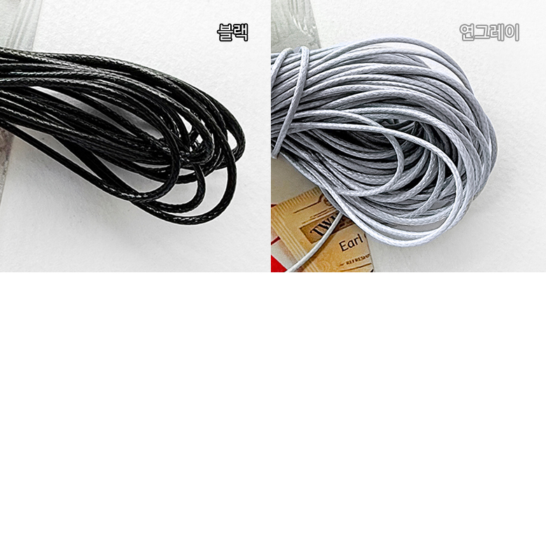 (15M) 1mm 왁스끈 팔찌끈 매듭끈 이미지 7