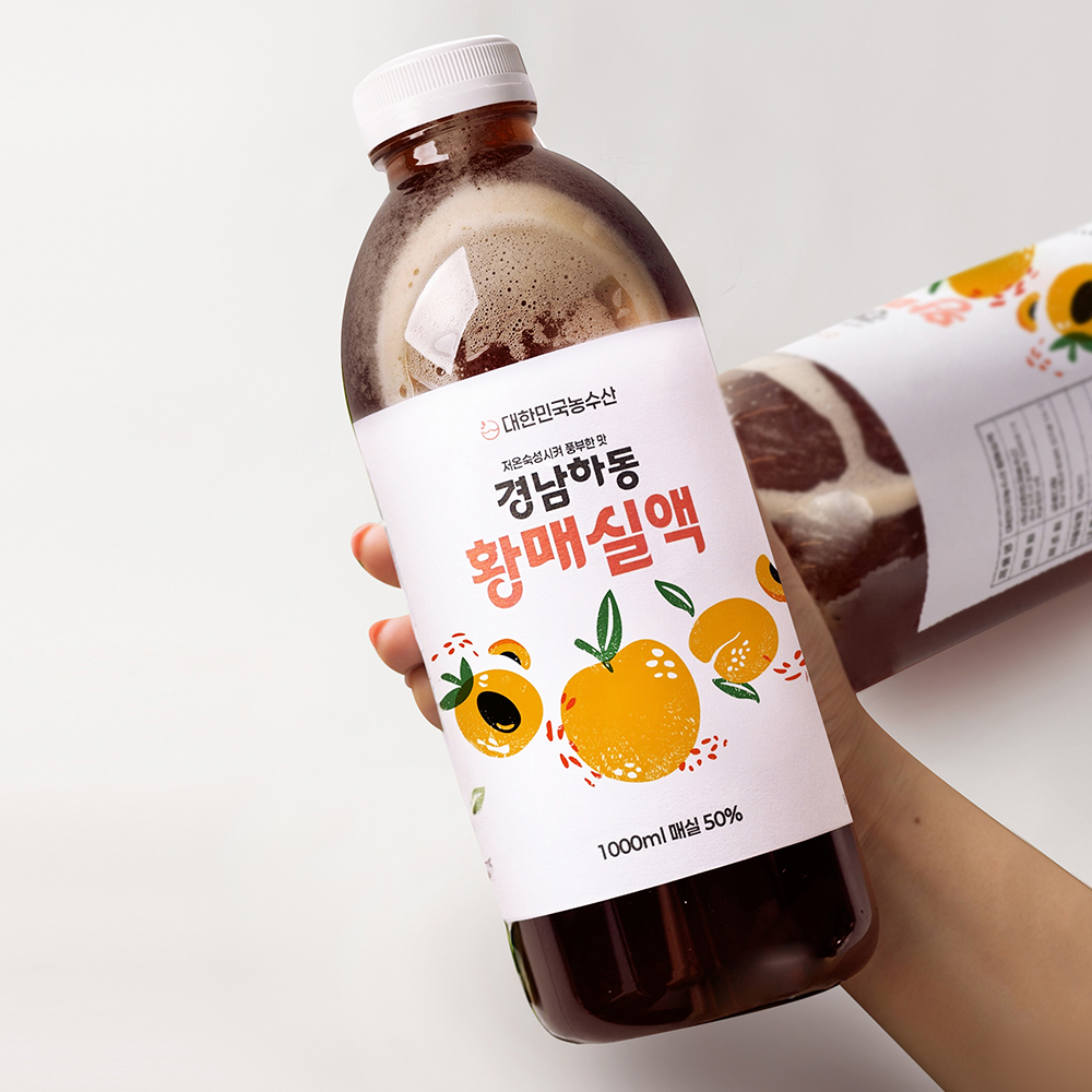 하동 매실액기스 매실액 매실청 1000ml