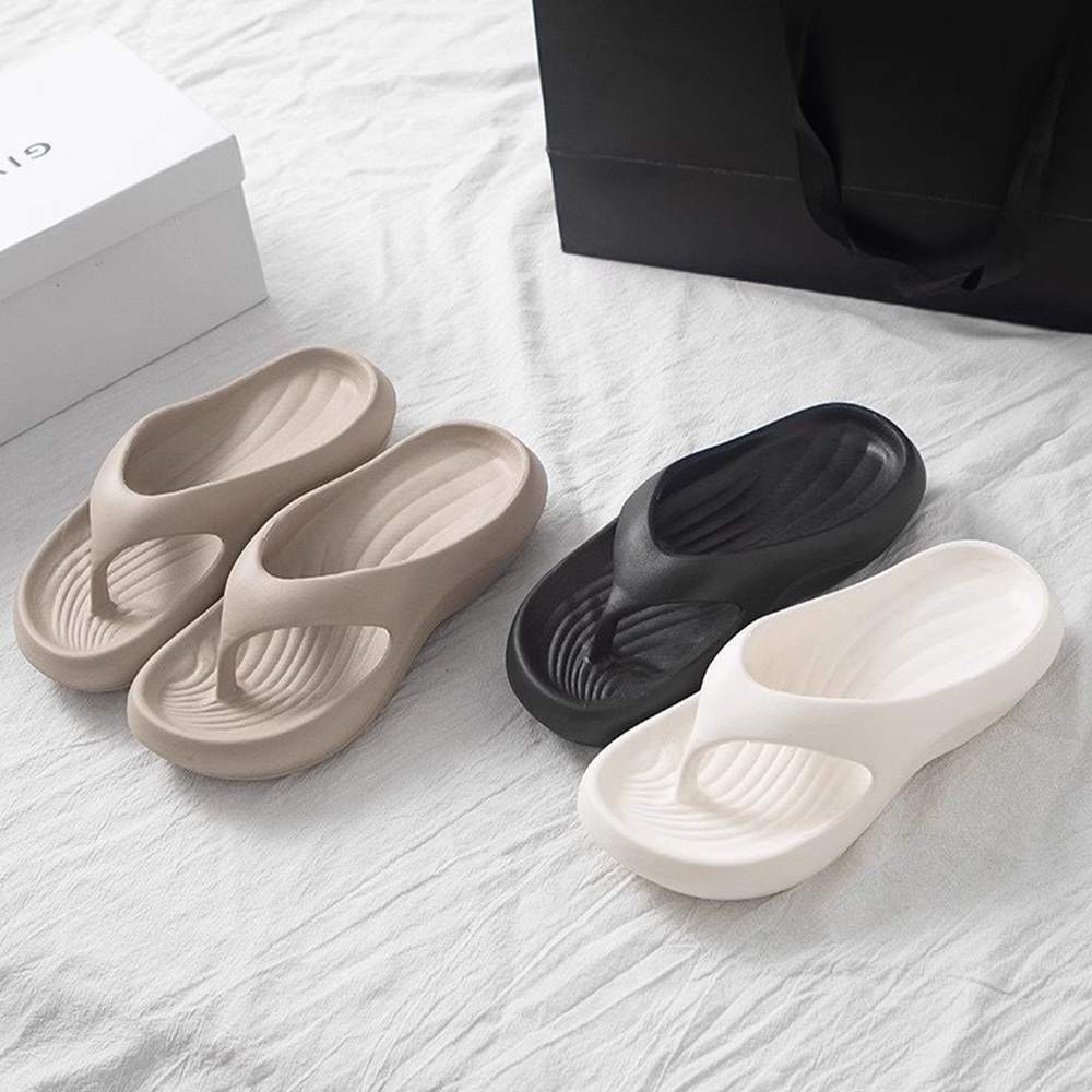 키높이 플립 플랍 여성 남자 아치 쪼리 여름 통굽 슬리퍼