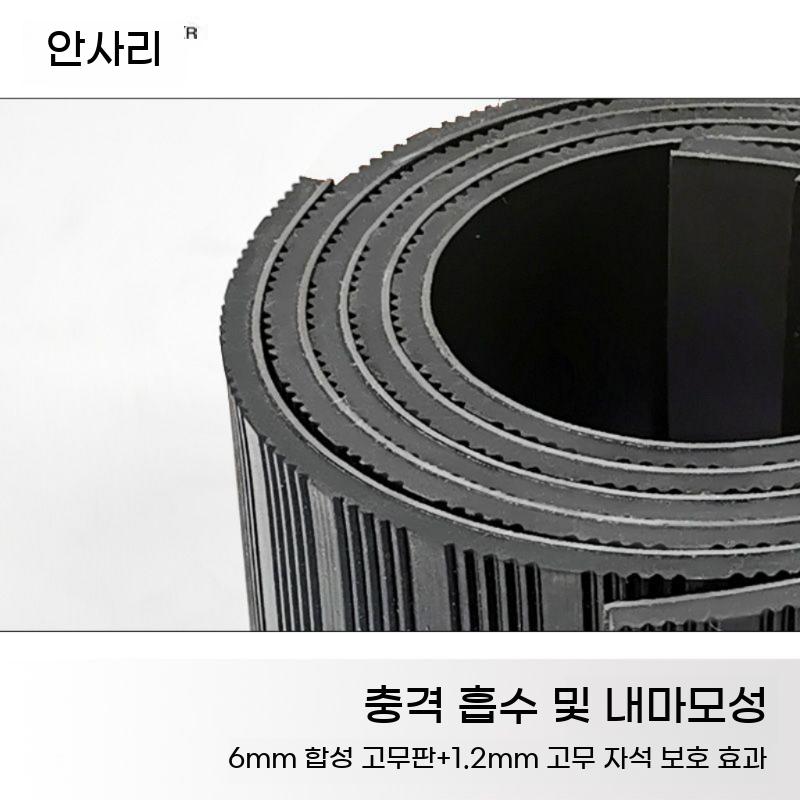 지게발 미끄럼방지 매트 고무 커버 포크 패드 지게차 이미지 6