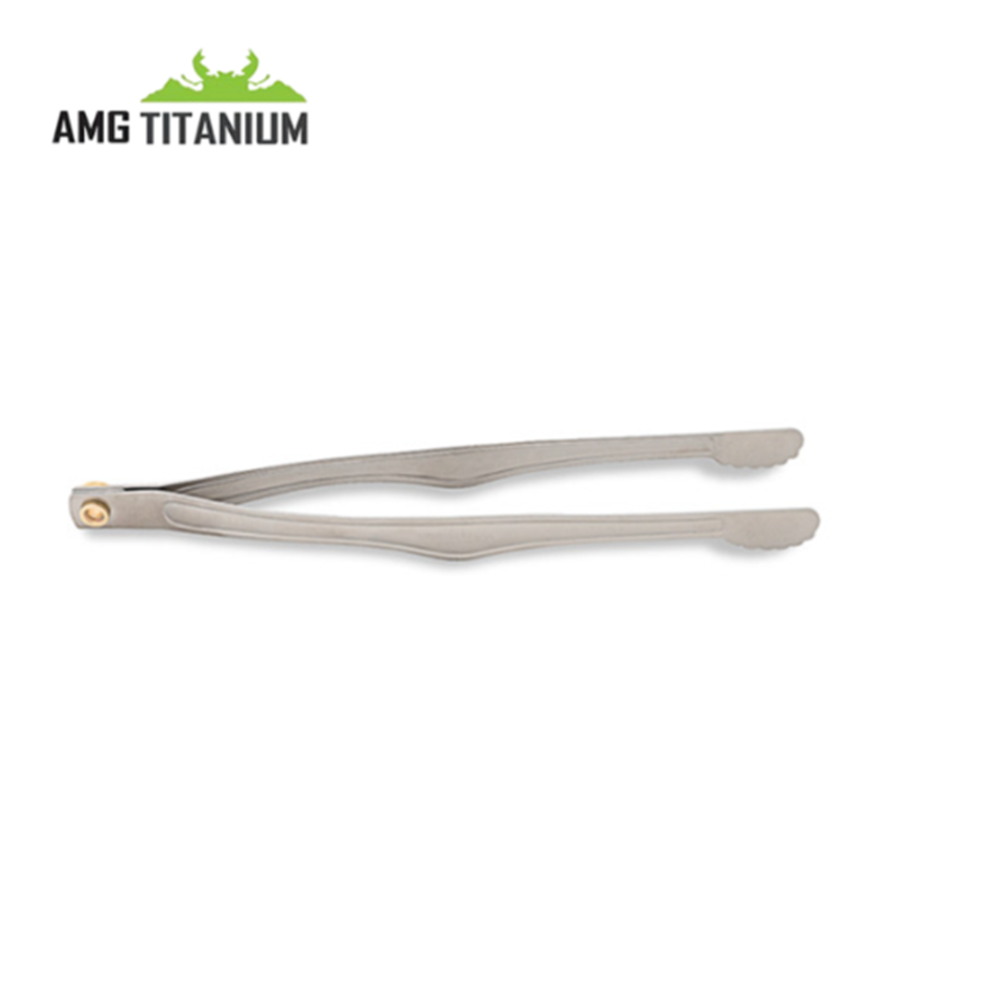 AMG 에이엠지 티타늄 티탄 집게 M 20cm 고기집게 젓가락대용