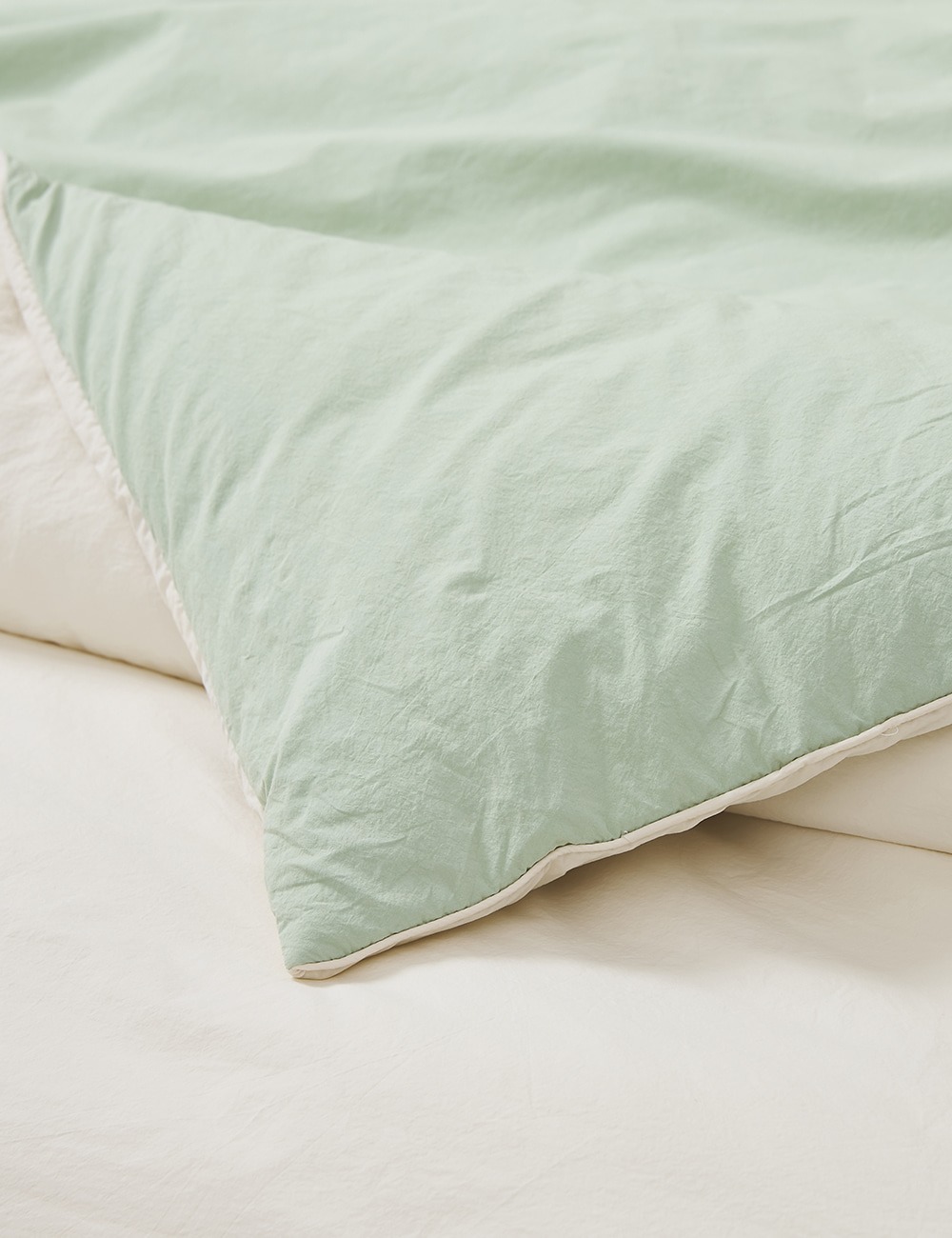 레노마홈 리오 양모 차렵이불 고밀도면80수 호주양모 먼지없는 안단이불커버 4가지 색상