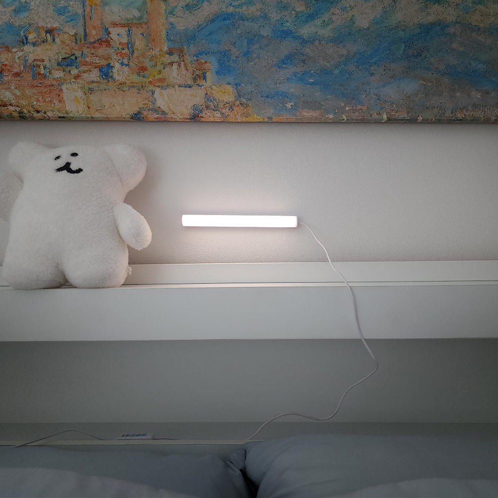 노바리빙 led 플러그 라이트 200 책상 조명 막대 독서등 USB 전원 이미지 8
