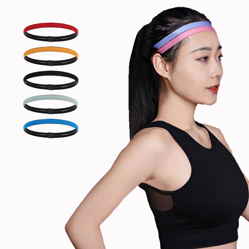 슬림 스포츠 헤어밴드 땀밴드 운동 머리띠 헤드밴드 이미지 7