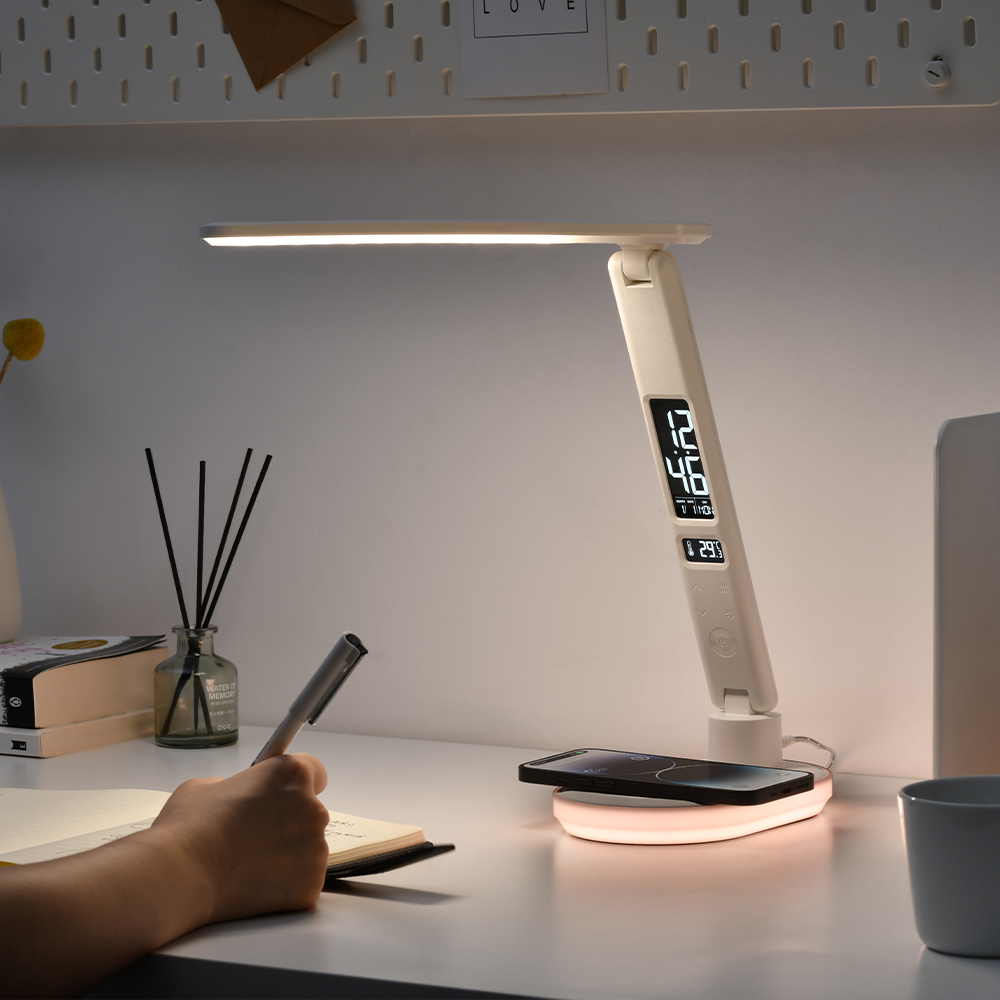 아이노트 LS300WC 무선 충전 LED 스탠드 시계 - 상세 이미지 4