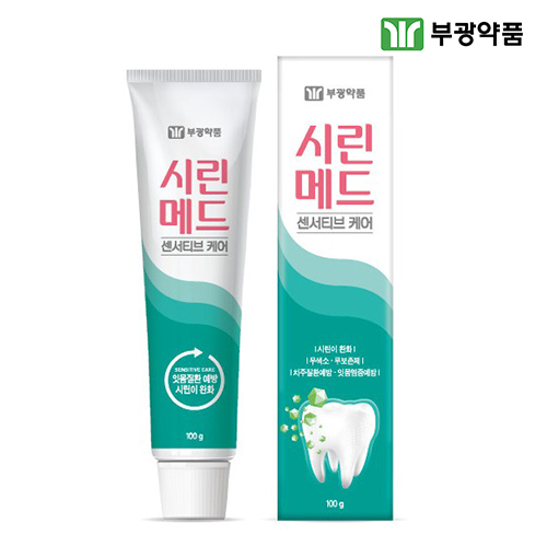 부광약품 시린메드 센서티브케어 치약 100g 2개 시린이 잇몸 케어 - 상세 이미지 5