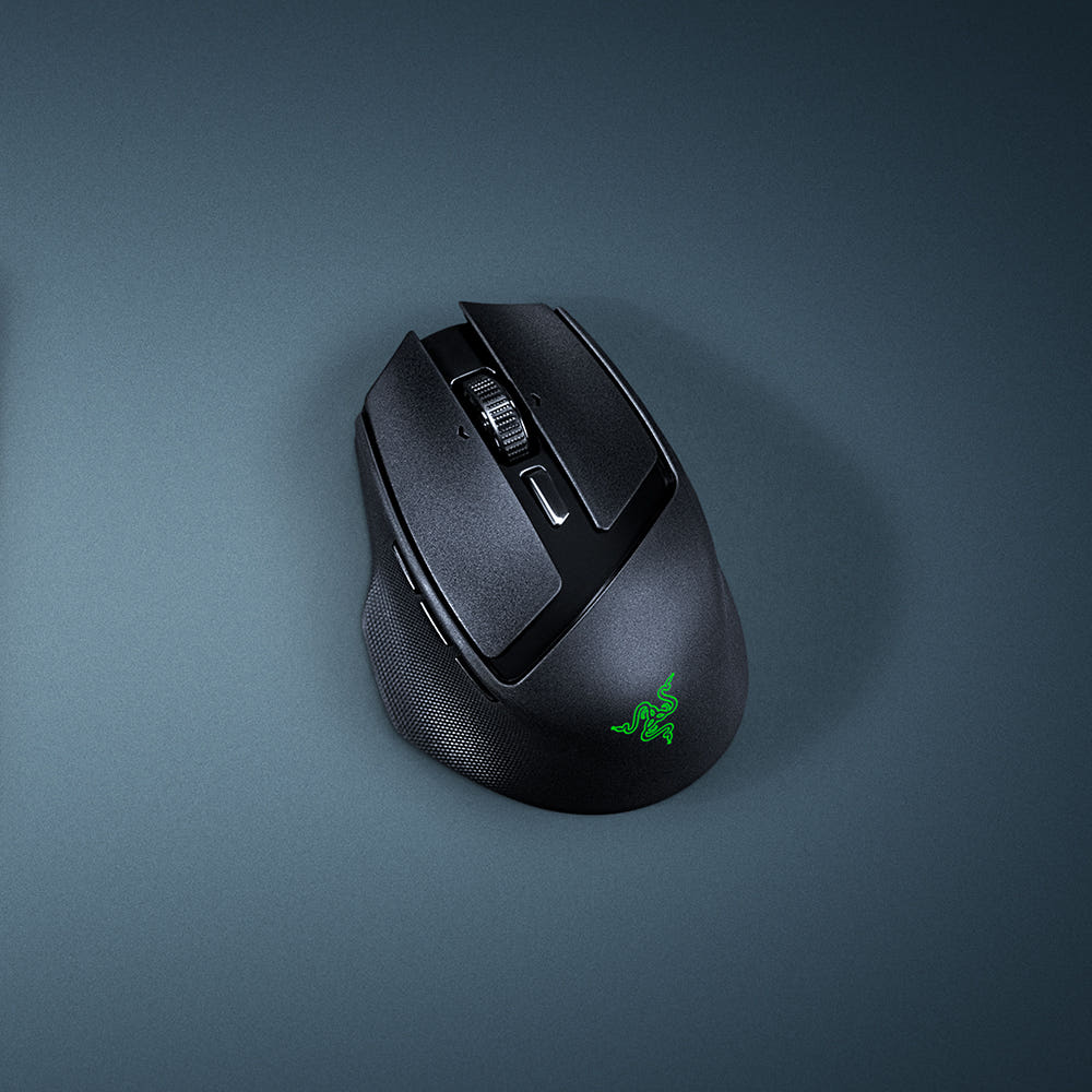 레이저코리아 Basilisk Mobile 바실리스크 모바일 휴대용 인체공학 디자인 마우스