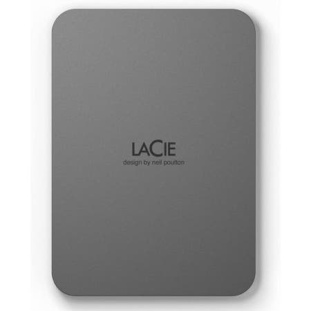 [해외]LaCie 모바일 드라이브 보안, 5TB, 휴대용 외장 하드 2.5인치 Mac 및 PC 스페이스 그레이(STLR5000400)