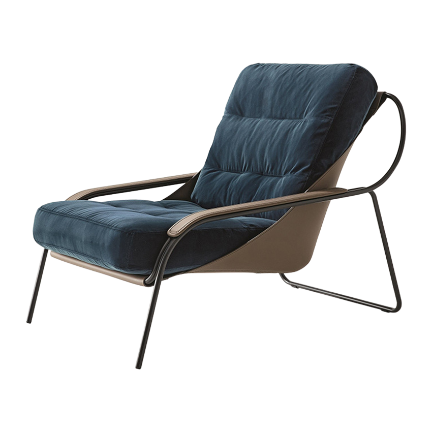루셀 가죽 인테리어 라운지 암체어 Lucelle Armchair - 상세 이미지 2
