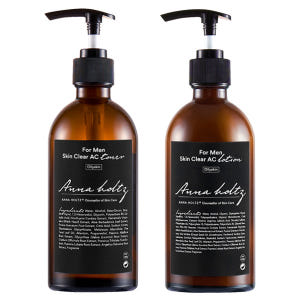 홀츠포맨 남자 남성 화장품 지성 피부 스킨 로션 2종 세트 300ml 솔직 후기 | 피부 타입별 분석 - 상품 이미지 1