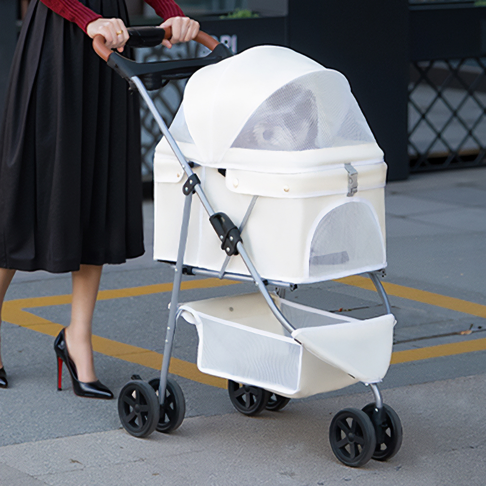 분리형 강아지 유모차 애견 고양이 반려견 접이식 개모차