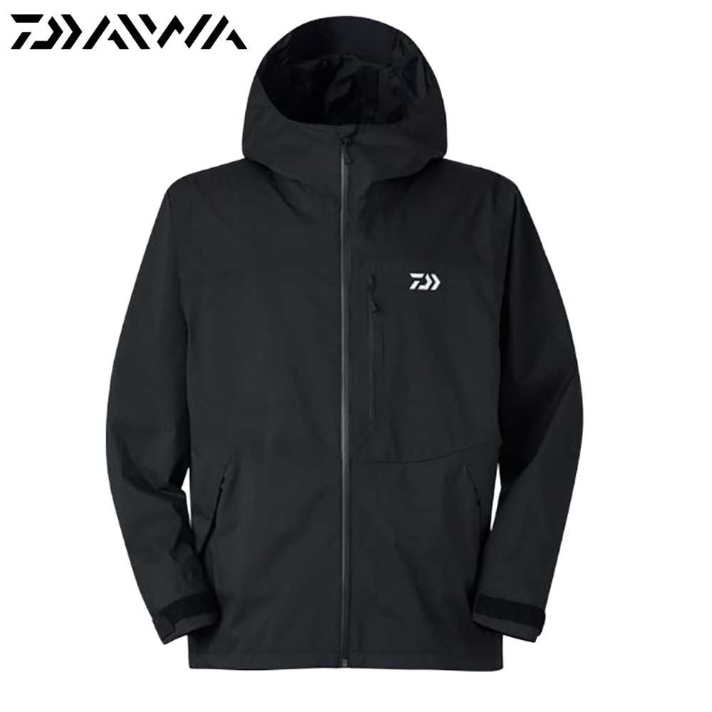 다이와 낚시복 레인슈트 재킷 DR-3625J 여름 바람막이 우의 비옷 레인맥스 블랙 L